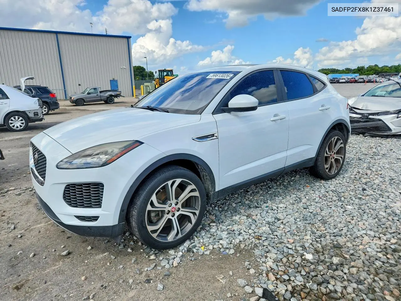 2019 Jaguar E-Pace Se VIN: SADFP2FX8K1Z37461 Lot: 59613026