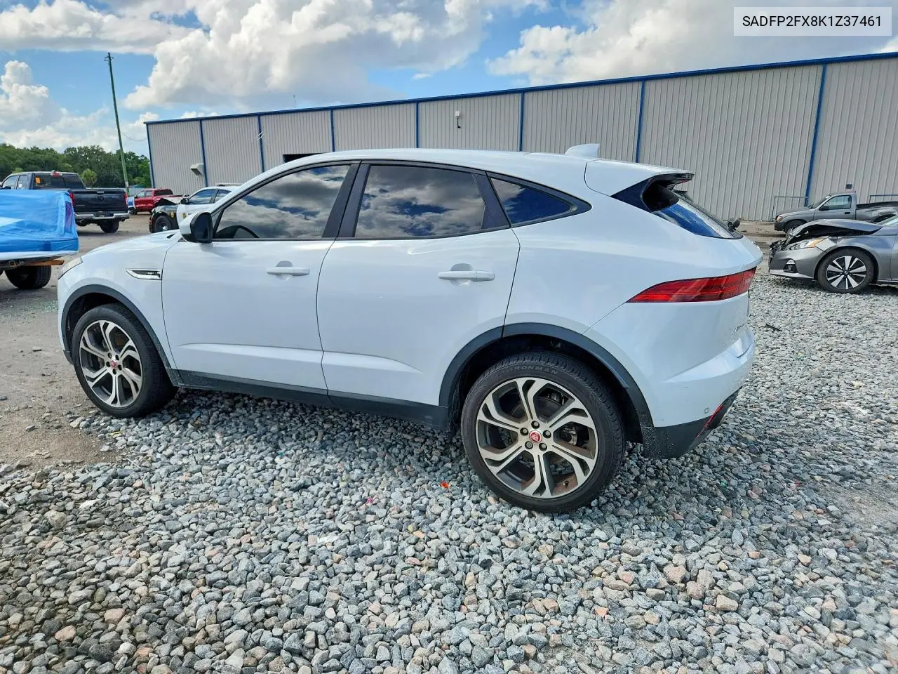 2019 Jaguar E-Pace Se VIN: SADFP2FX8K1Z37461 Lot: 59613026