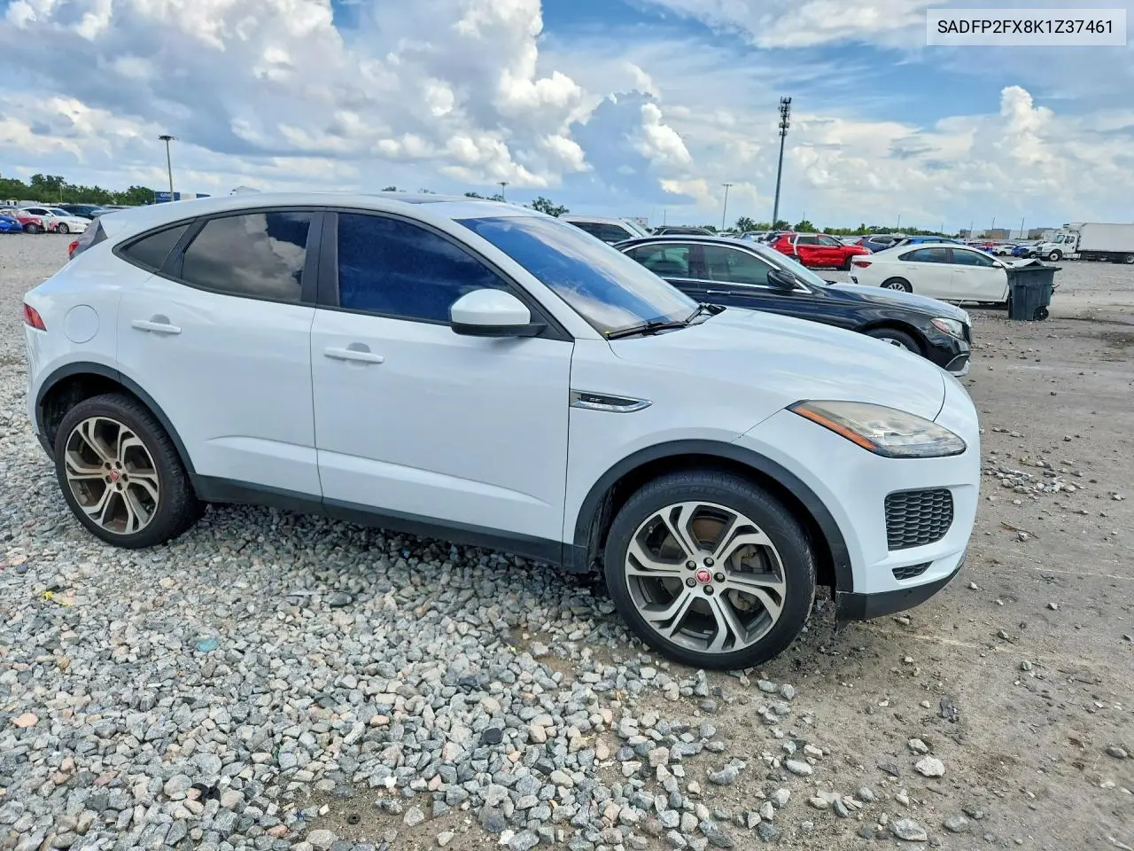 2019 Jaguar E-Pace Se VIN: SADFP2FX8K1Z37461 Lot: 59613026