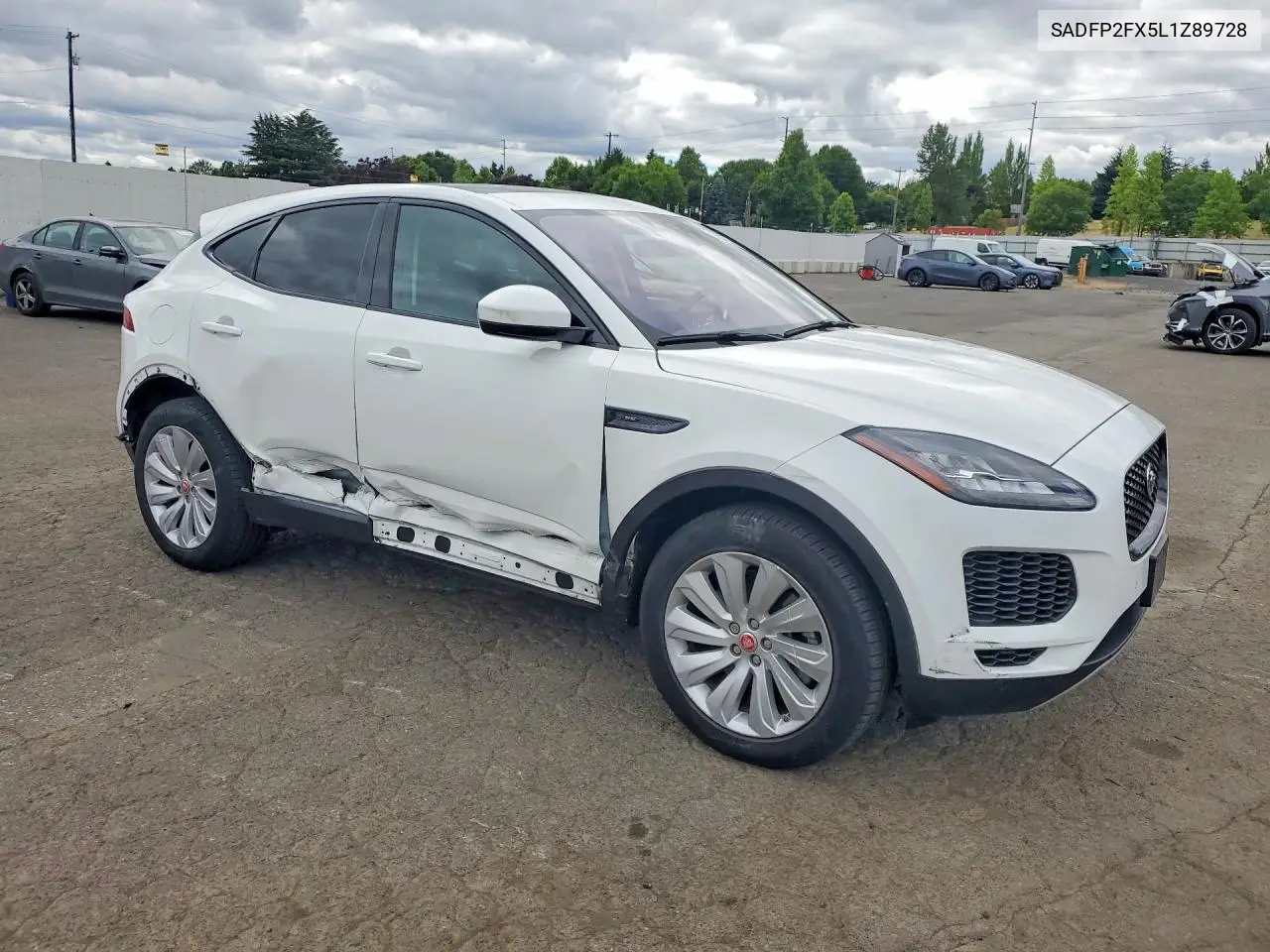 2020 Jaguar E-Pace Se VIN: SADFP2FX5L1Z89728 Lot: 56039336