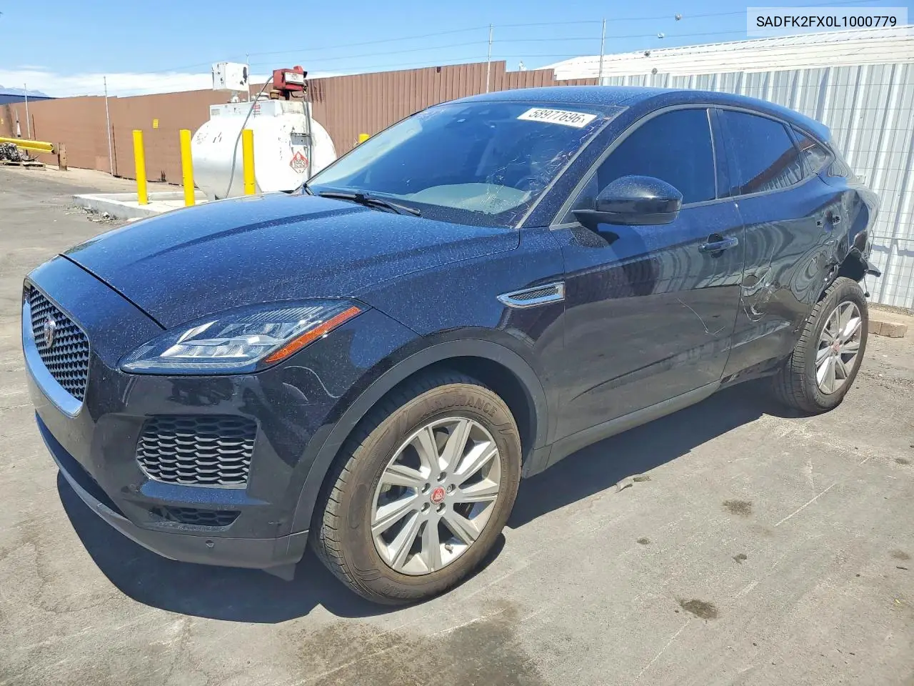 2020 Jaguar E-Pace VIN: SADFK2FX0L1000779 Lot: 58977696