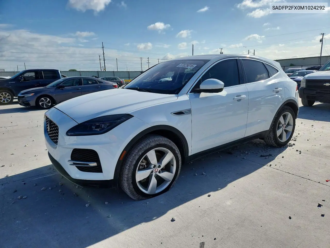 2021 Jaguar E-Pace Se VIN: SADFP2FX0M1024292 Lot: 57029016