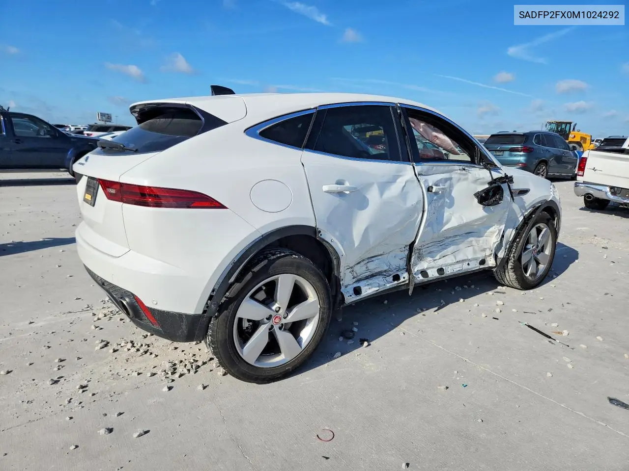2021 Jaguar E-Pace Se VIN: SADFP2FX0M1024292 Lot: 57029016