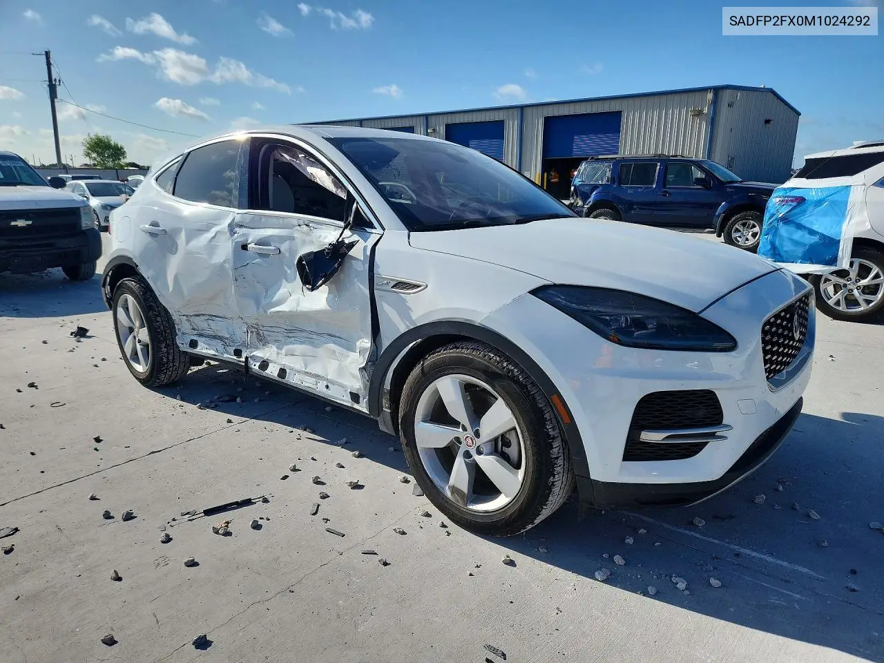 2021 Jaguar E-Pace Se VIN: SADFP2FX0M1024292 Lot: 57029016