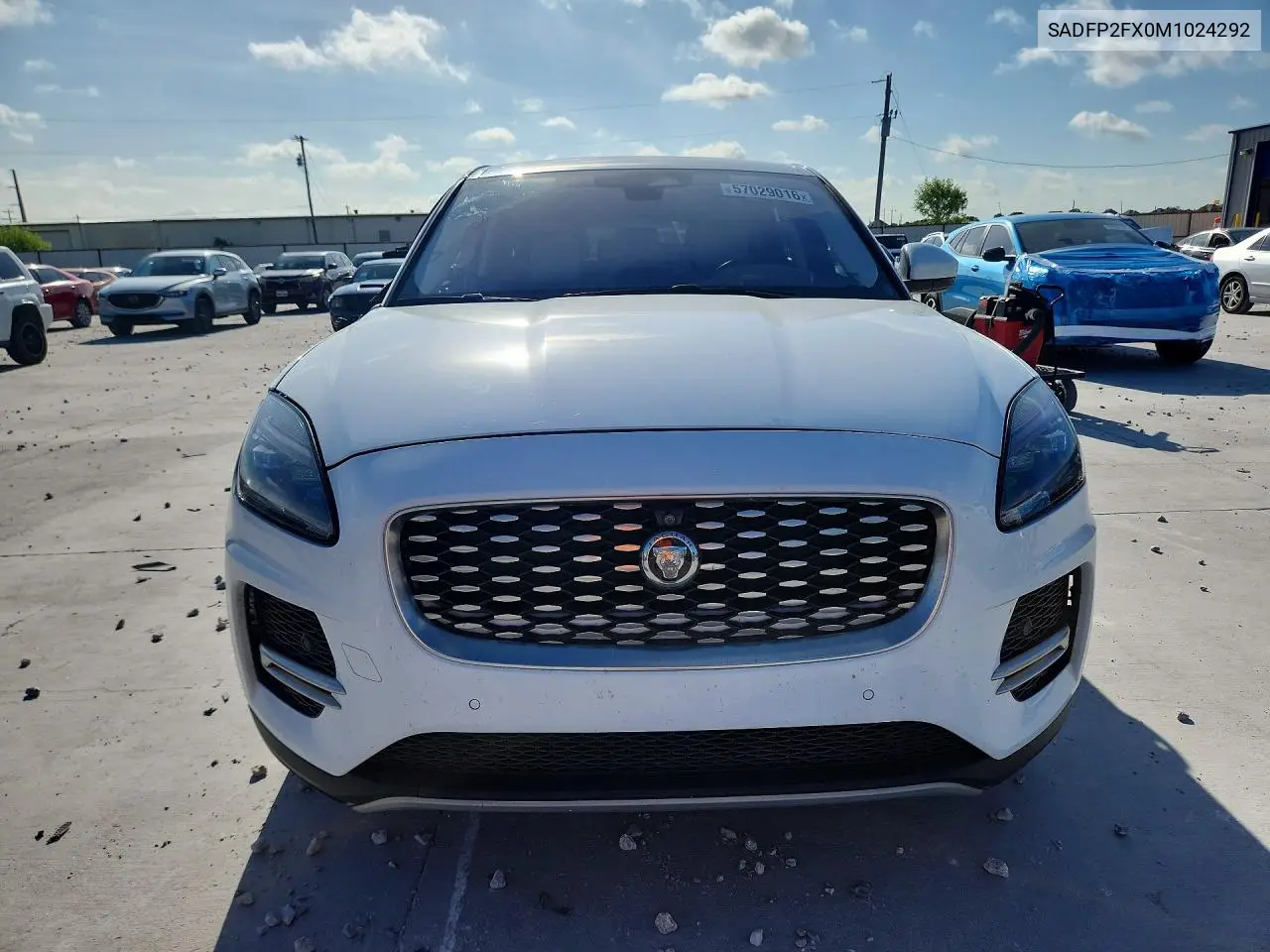 2021 Jaguar E-Pace Se VIN: SADFP2FX0M1024292 Lot: 57029016