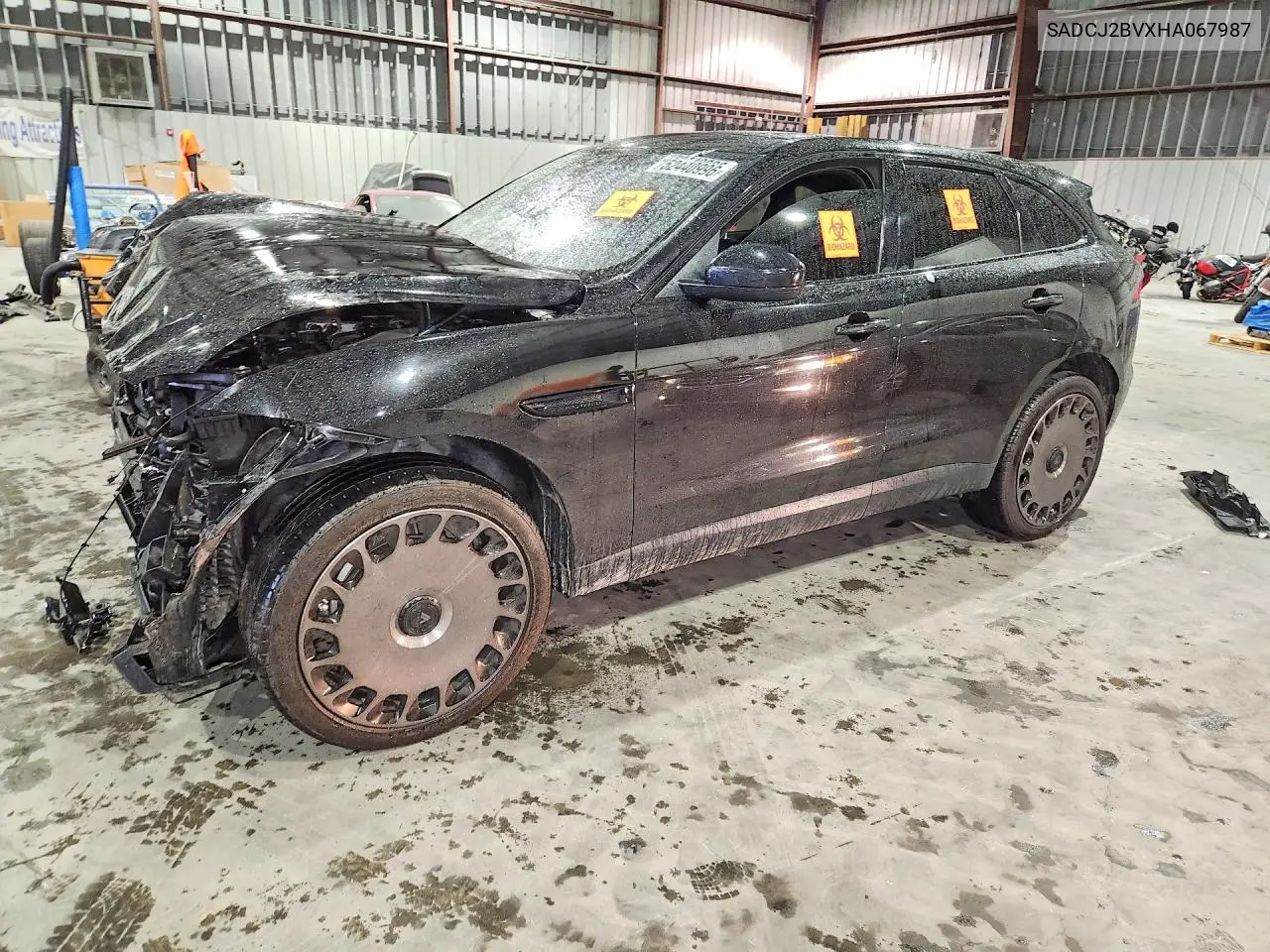 2017 Jaguar F-Pace Premium VIN: SADCJ2BVXHA067987 Lot: 52440996