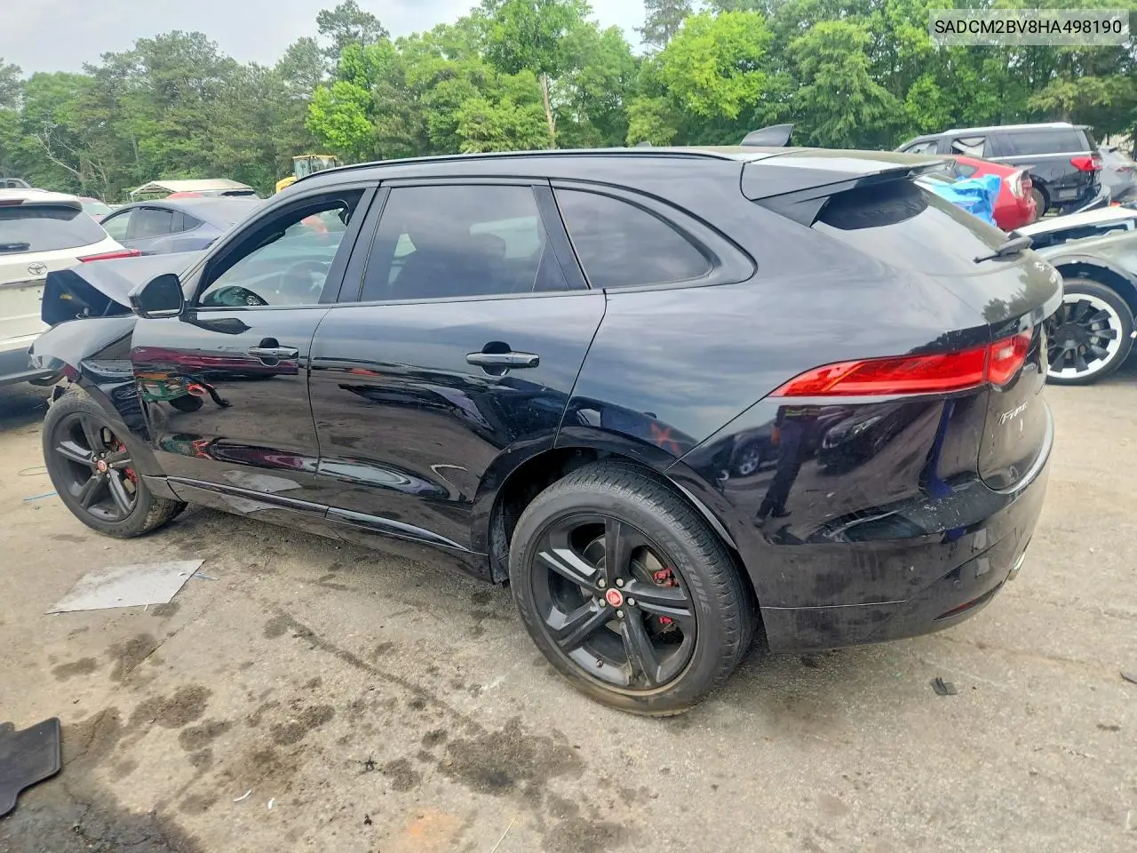 2017 Jaguar F-Pace S VIN: SADCM2BV8HA498190 Lot: 54231906