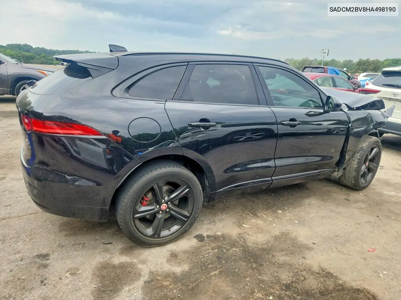 2017 Jaguar F-Pace S VIN: SADCM2BV8HA498190 Lot: 54231906