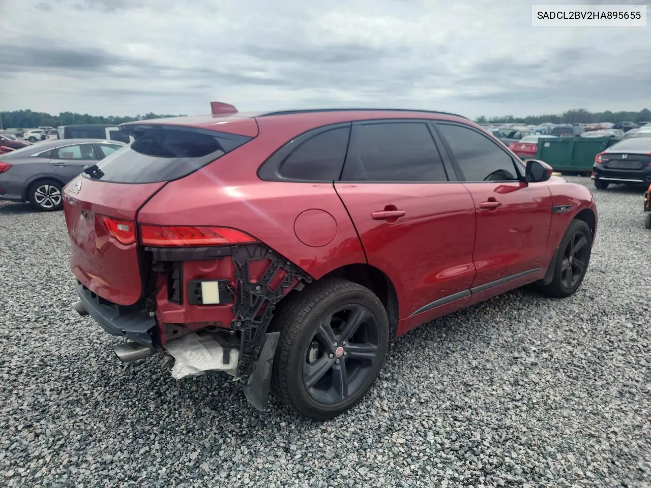 2017 Jaguar F-Pace R - Sport VIN: SADCL2BV2HA895655 Lot: 55127496
