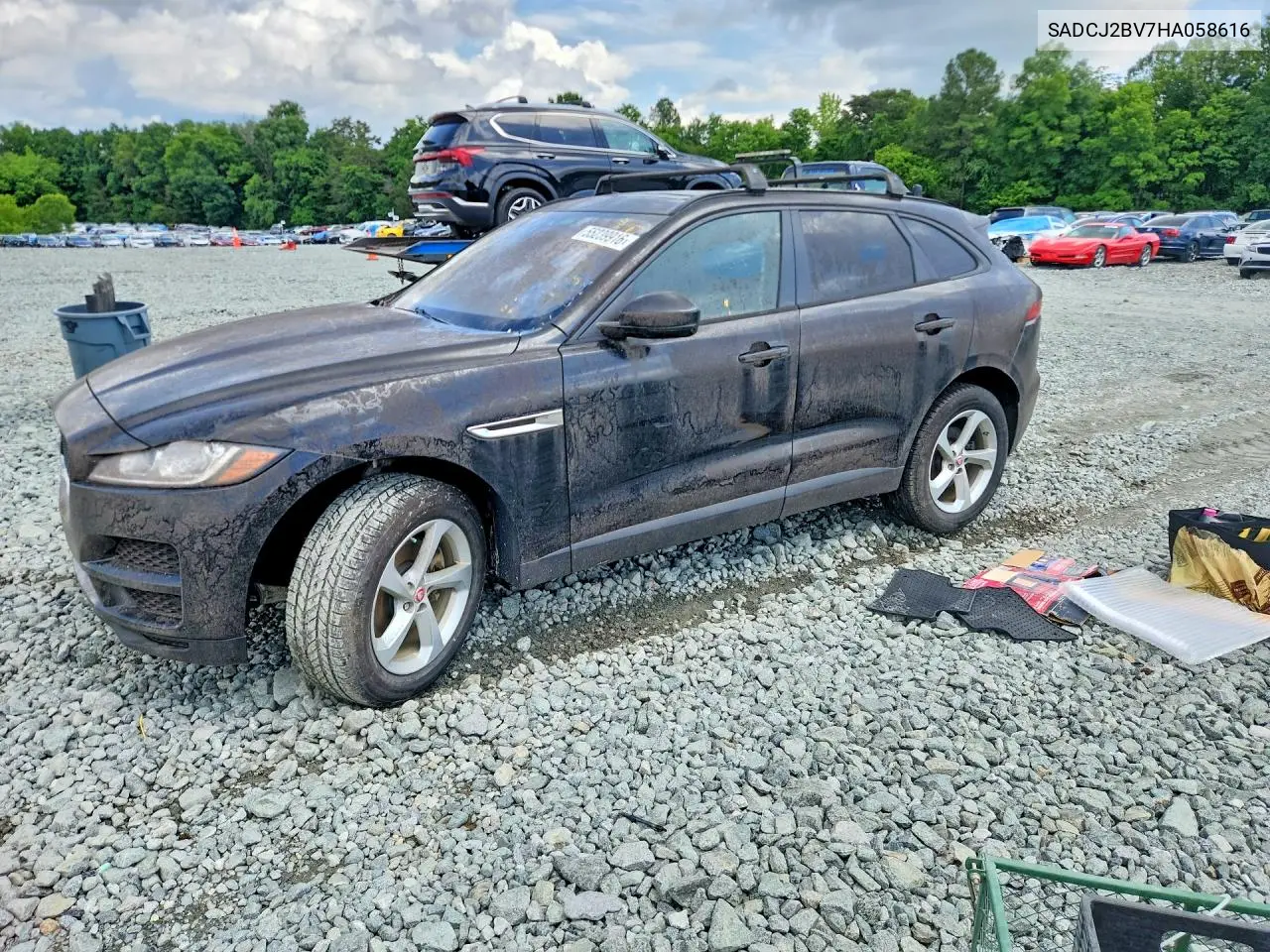 2017 Jaguar F-Pace Premium VIN: SADCJ2BV7HA058616 Lot: 55239916