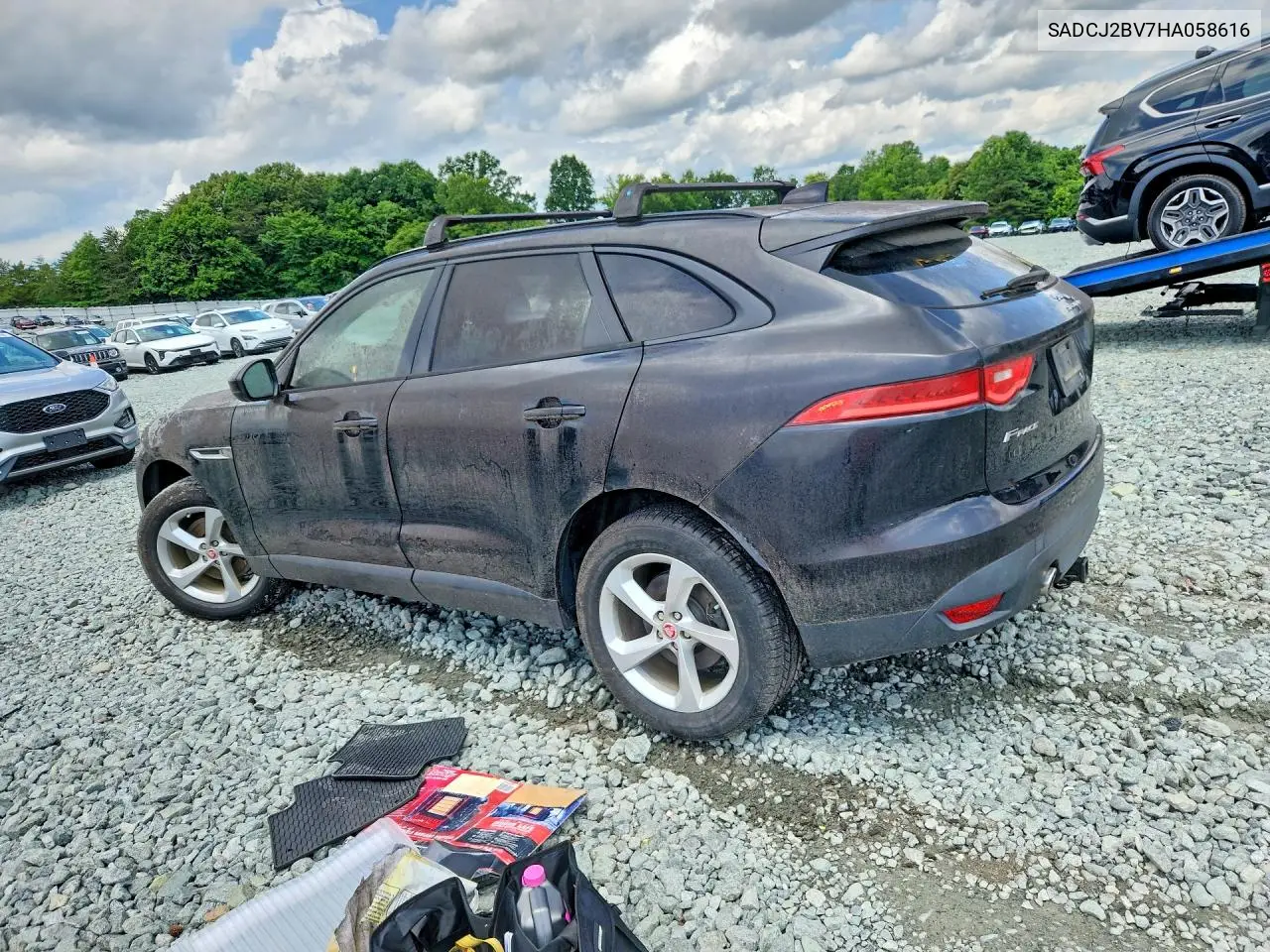 2017 Jaguar F-Pace Premium VIN: SADCJ2BV7HA058616 Lot: 55239916