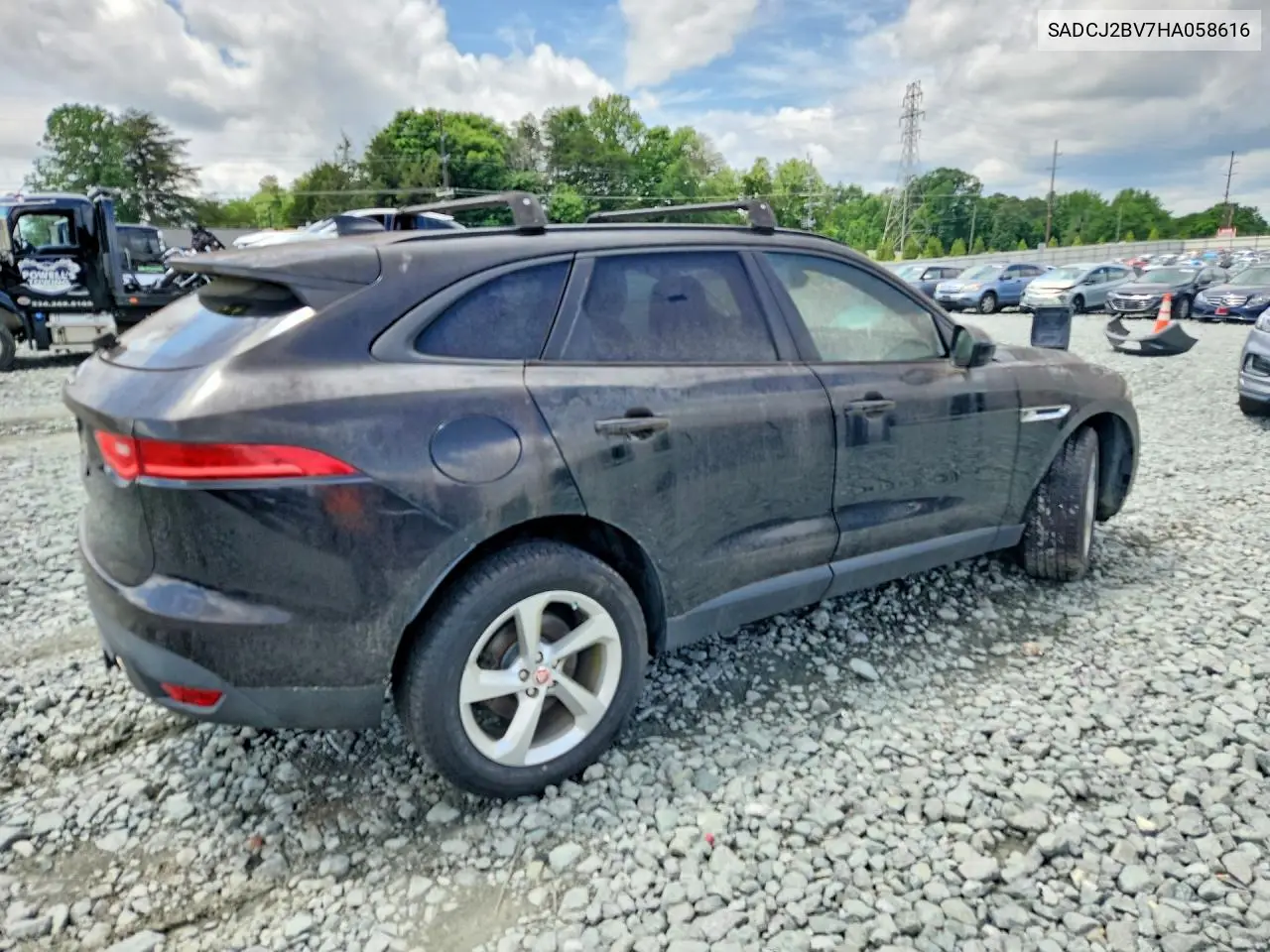 2017 Jaguar F-Pace Premium VIN: SADCJ2BV7HA058616 Lot: 55239916