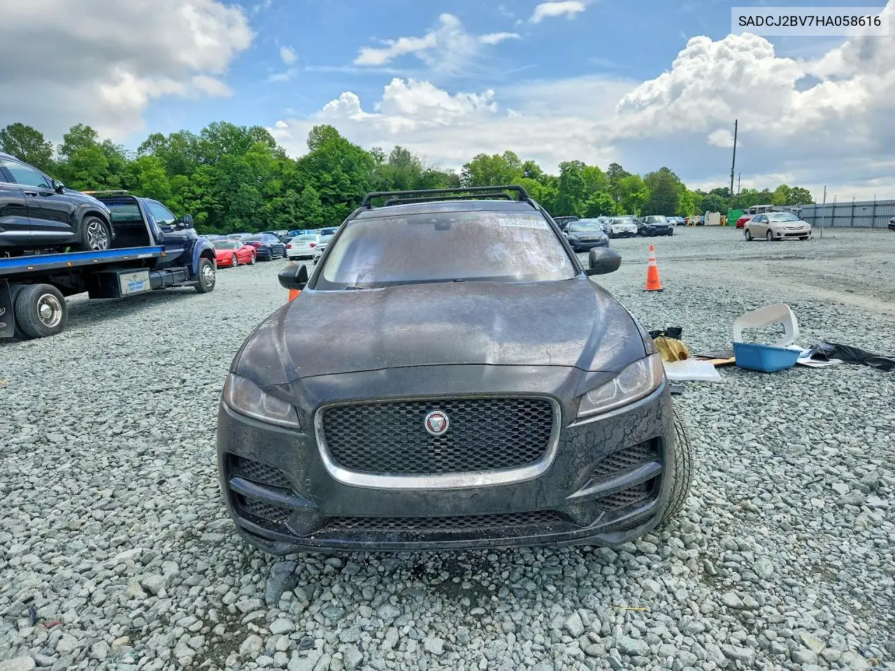 2017 Jaguar F-Pace Premium VIN: SADCJ2BV7HA058616 Lot: 55239916