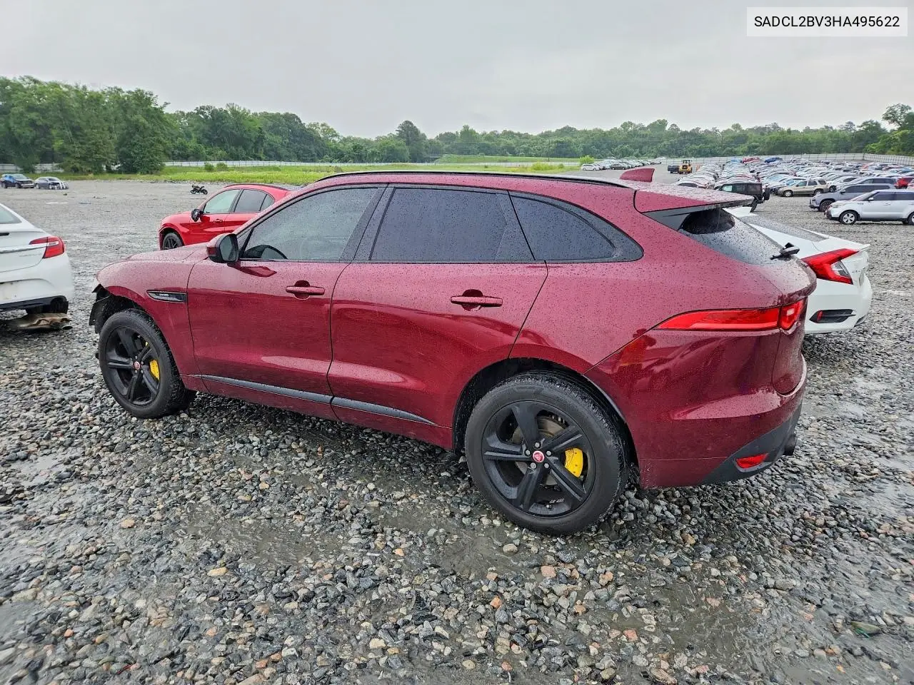 2017 Jaguar F-Pace R - Sport VIN: SADCL2BV3HA495622 Lot: 55316056