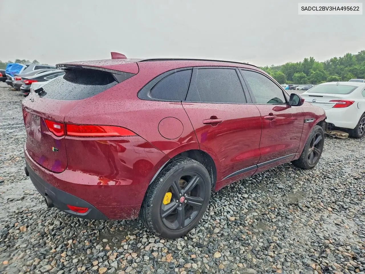 2017 Jaguar F-Pace R - Sport VIN: SADCL2BV3HA495622 Lot: 55316056