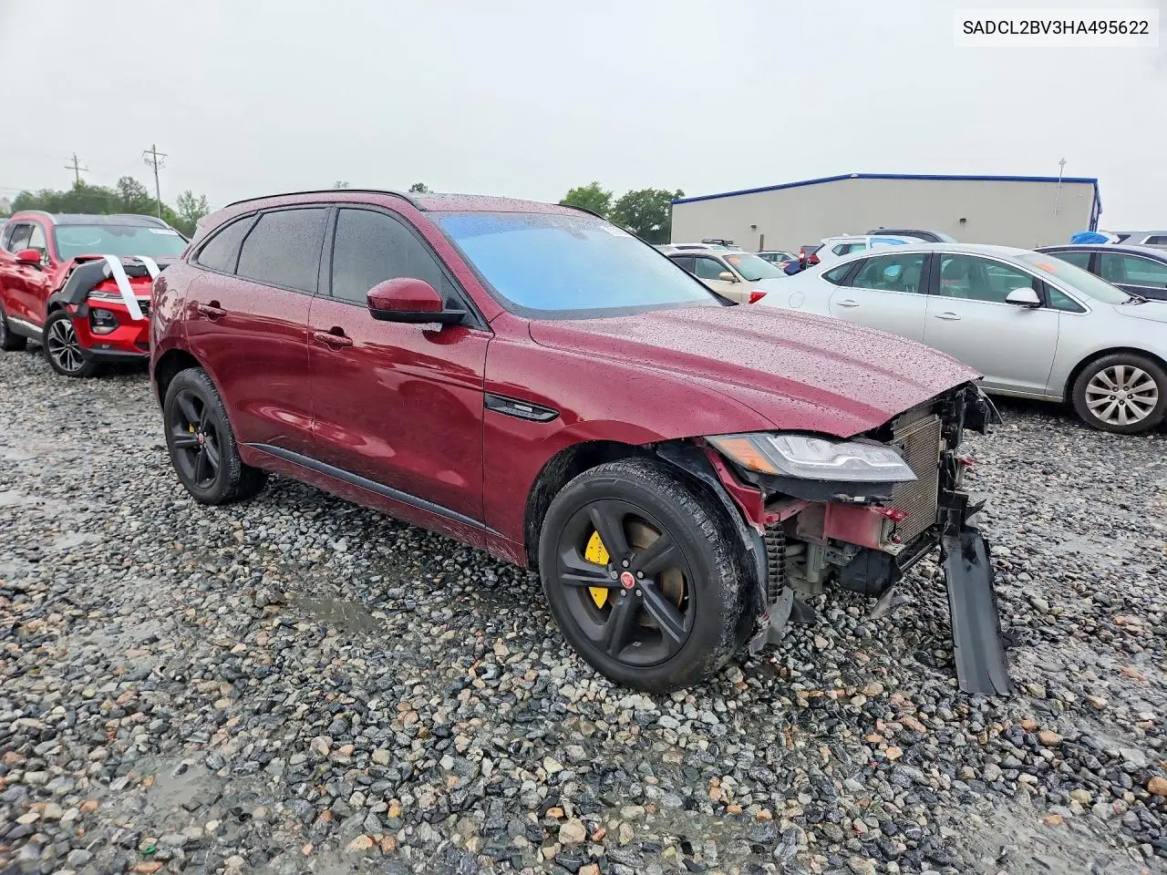 2017 Jaguar F-Pace R - Sport VIN: SADCL2BV3HA495622 Lot: 55316056