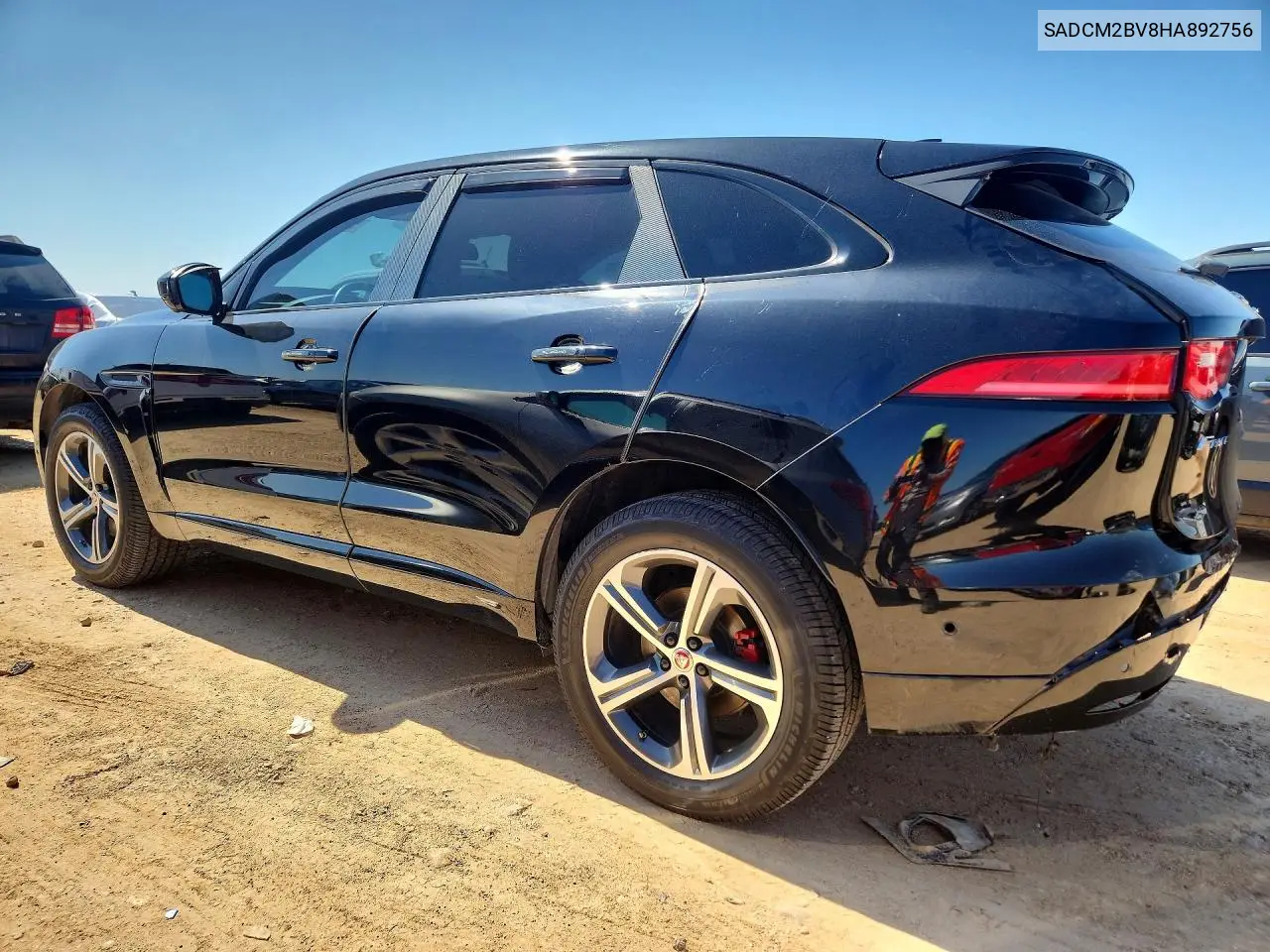 2017 Jaguar F-Pace S VIN: SADCM2BV8HA892756 Lot: 55334406