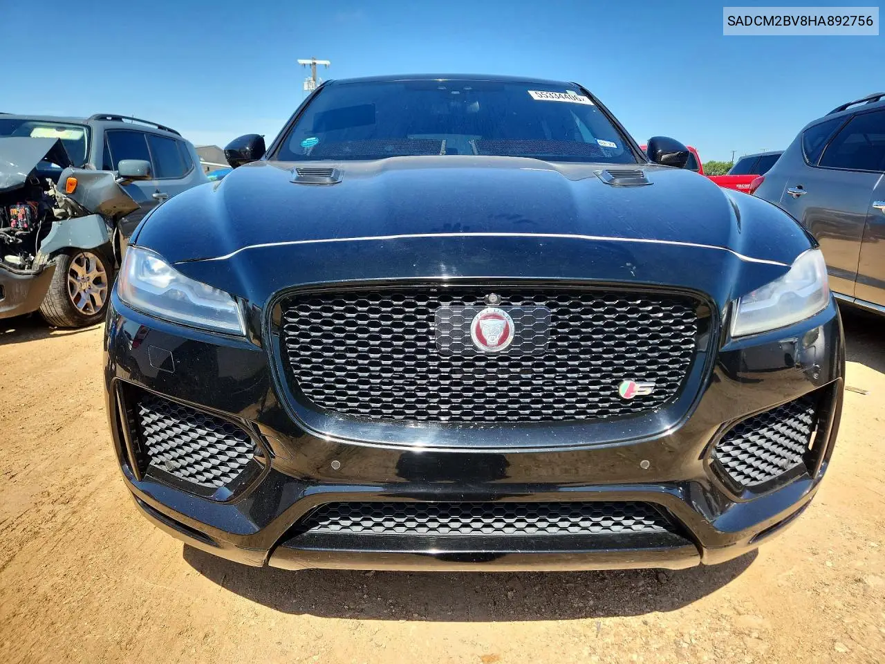 2017 Jaguar F-Pace S VIN: SADCM2BV8HA892756 Lot: 55334406