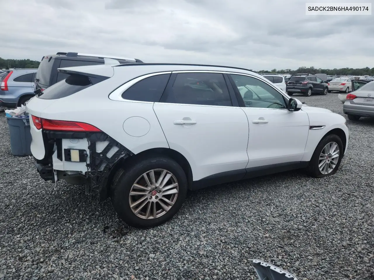 2017 Jaguar F-Pace Prestige VIN: SADCK2BN6HA490174 Lot: 55797206