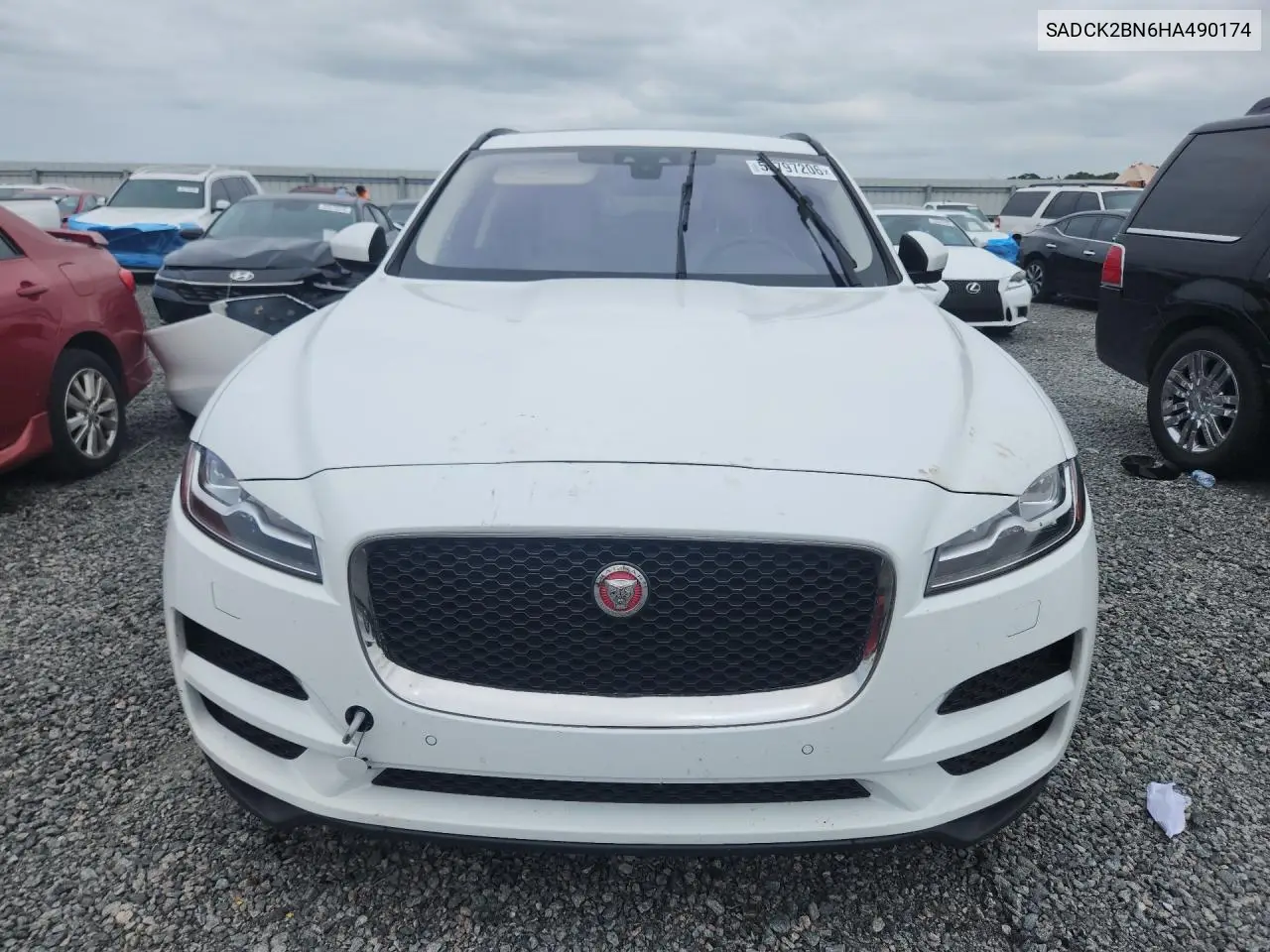 2017 Jaguar F-Pace Prestige VIN: SADCK2BN6HA490174 Lot: 55797206