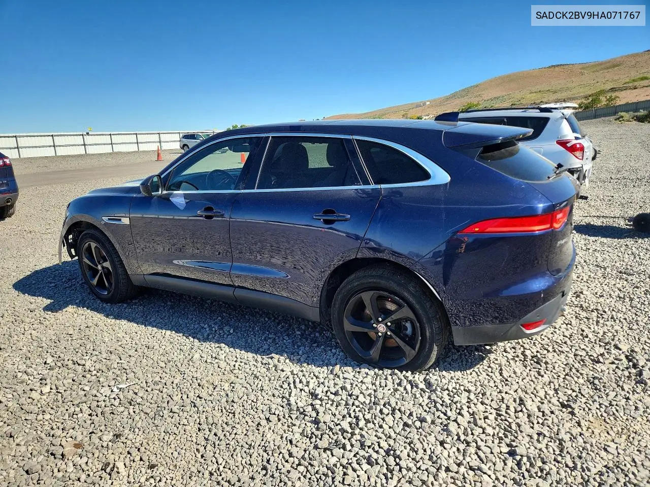2017 Jaguar F-Pace Prestige VIN: SADCK2BV9HA071767 Lot: 56097316