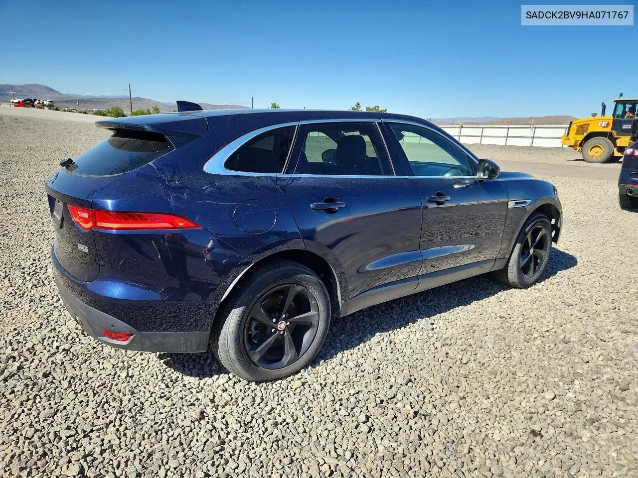 2017 Jaguar F-Pace Prestige VIN: SADCK2BV9HA071767 Lot: 56097316
