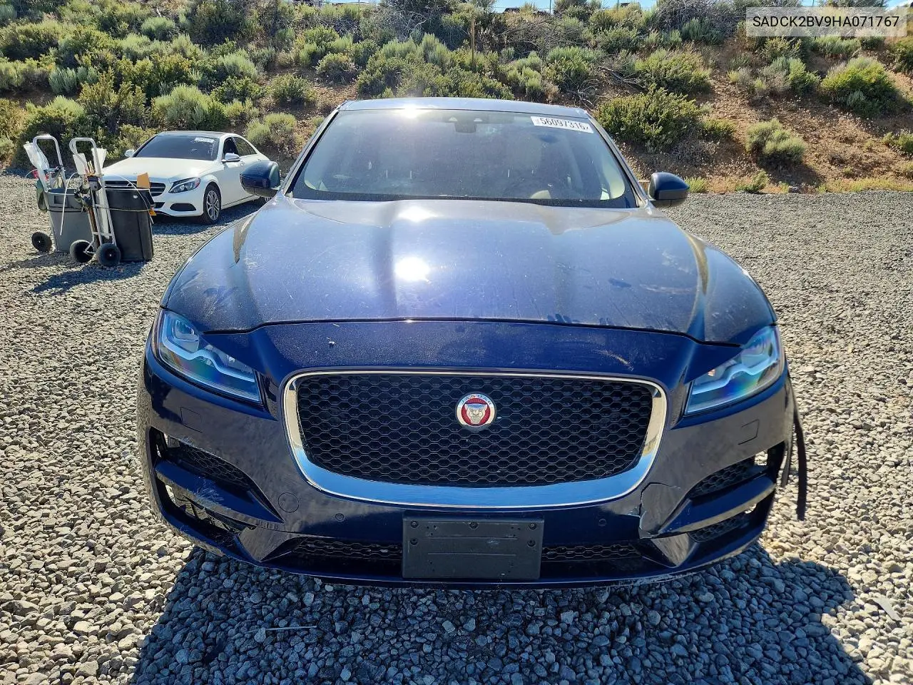 2017 Jaguar F-Pace Prestige VIN: SADCK2BV9HA071767 Lot: 56097316