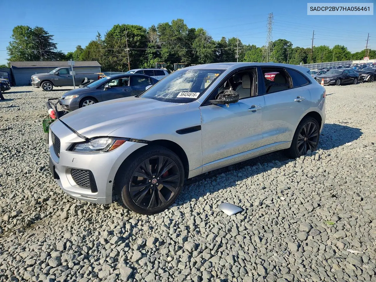 2017 Jaguar F-Pace First Edition VIN: SADCP2BV7HA056461 Lot: 56434616