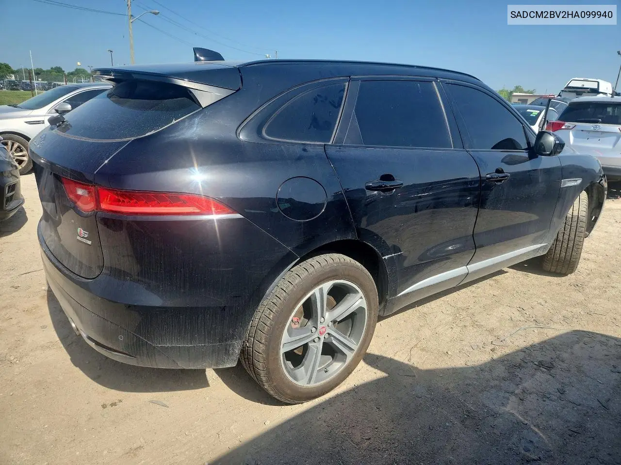 2017 Jaguar F-Pace S VIN: SADCM2BV2HA099940 Lot: 57552046