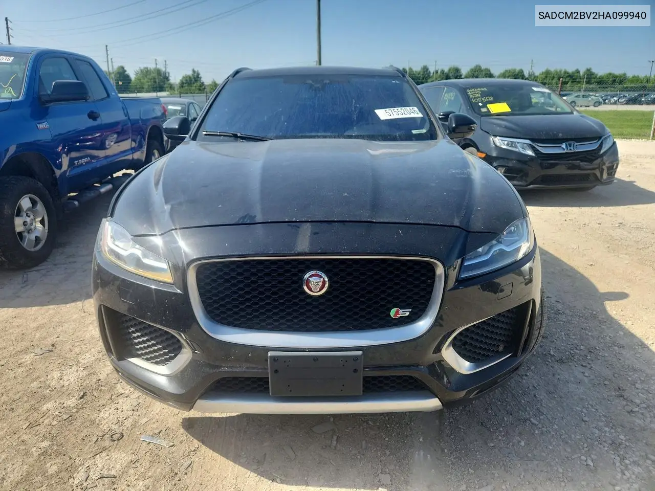 2017 Jaguar F-Pace S VIN: SADCM2BV2HA099940 Lot: 57552046
