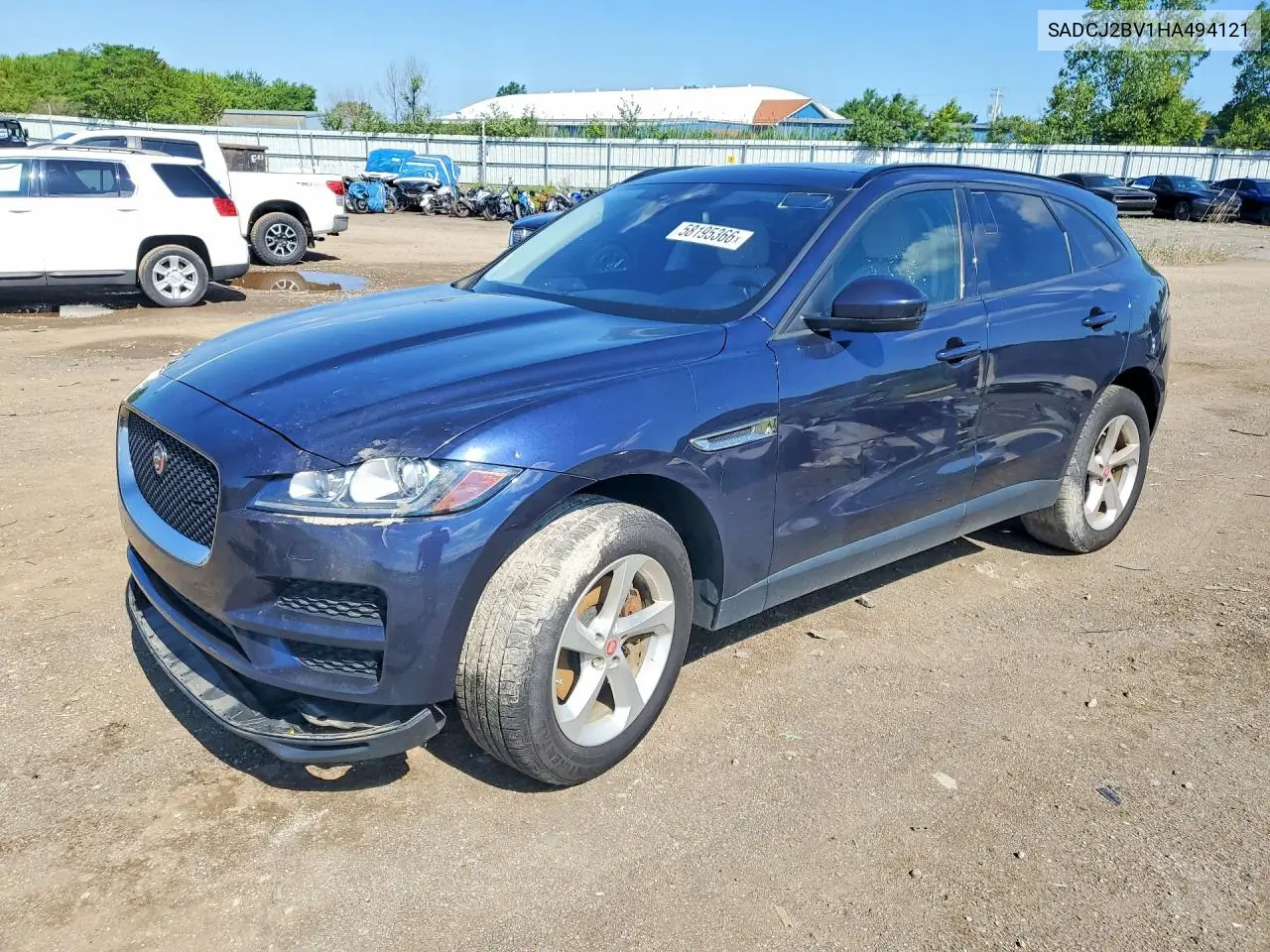 2017 Jaguar F-Pace Premium VIN: SADCJ2BV1HA494121 Lot: 58195366