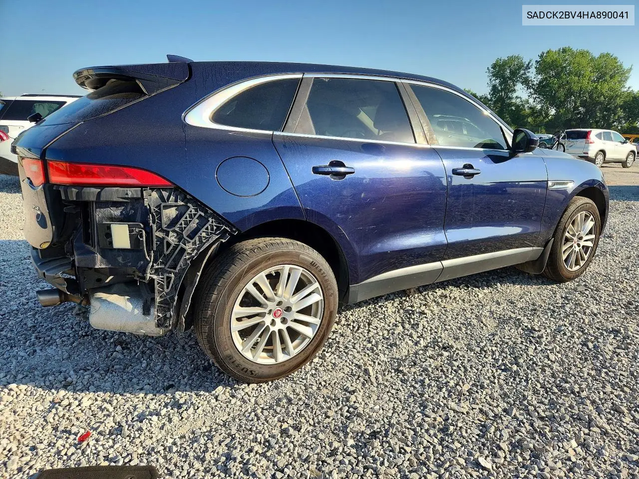 2017 Jaguar F-Pace Prestige VIN: SADCK2BV4HA890041 Lot: 58270336