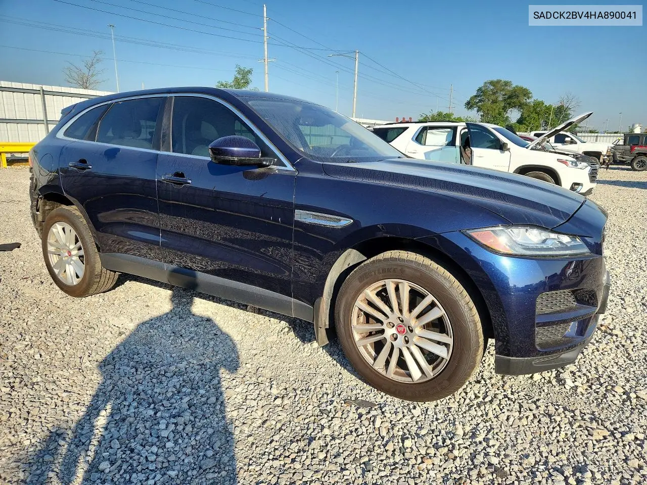 2017 Jaguar F-Pace Prestige VIN: SADCK2BV4HA890041 Lot: 58270336