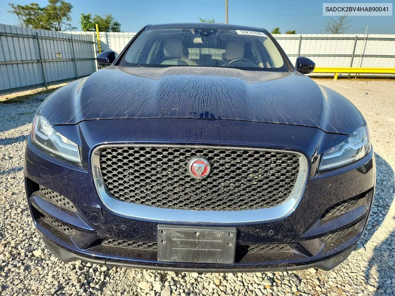 2017 Jaguar F-Pace Prestige VIN: SADCK2BV4HA890041 Lot: 58270336