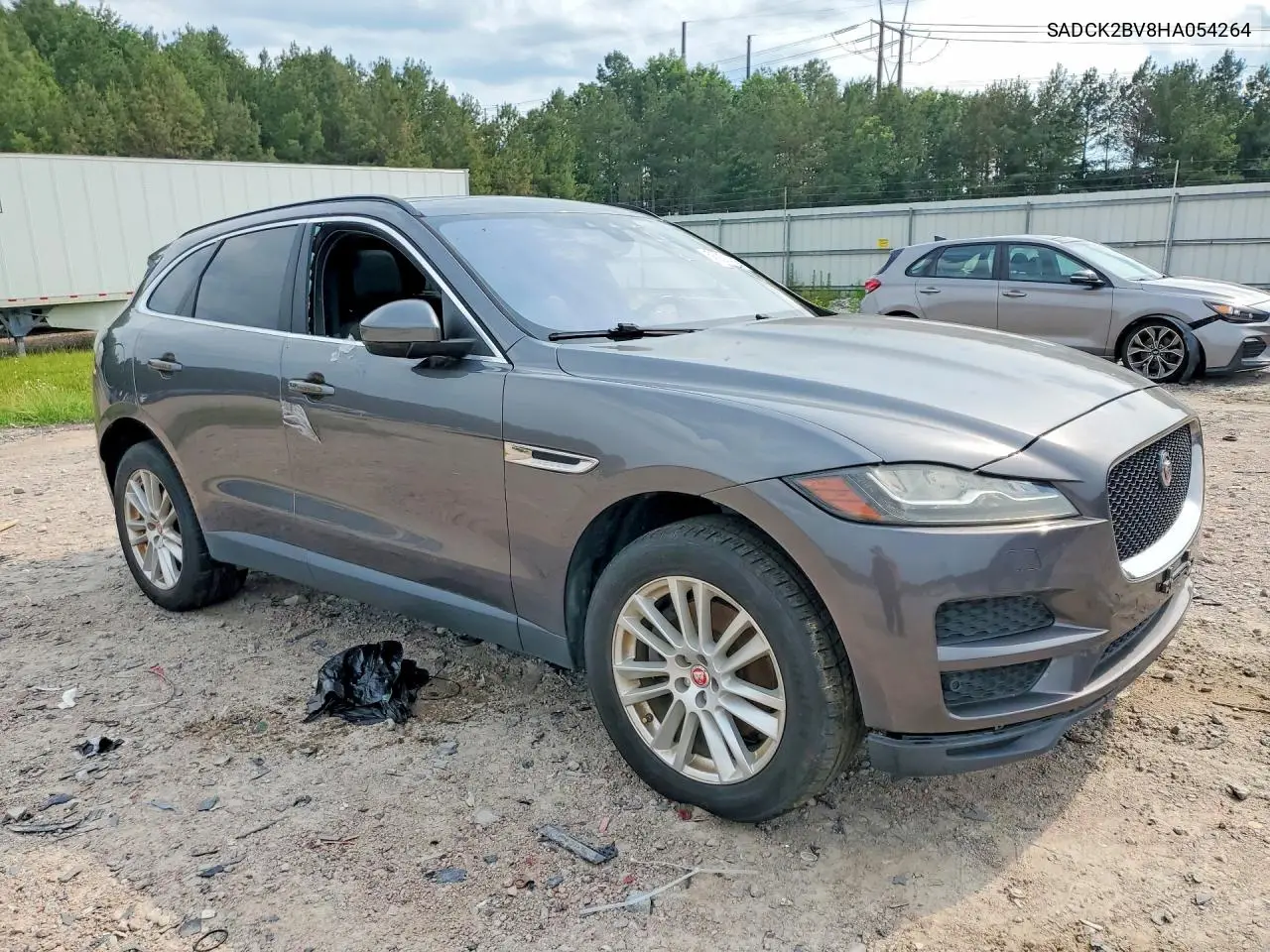2017 Jaguar F-Pace Prestige VIN: SADCK2BV8HA054264 Lot: 58921436
