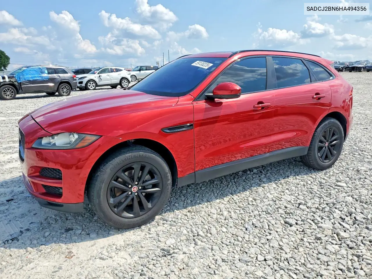 2017 Jaguar F-Pace Premium VIN: SADCJ2BN6HA494356 Lot: 59138226