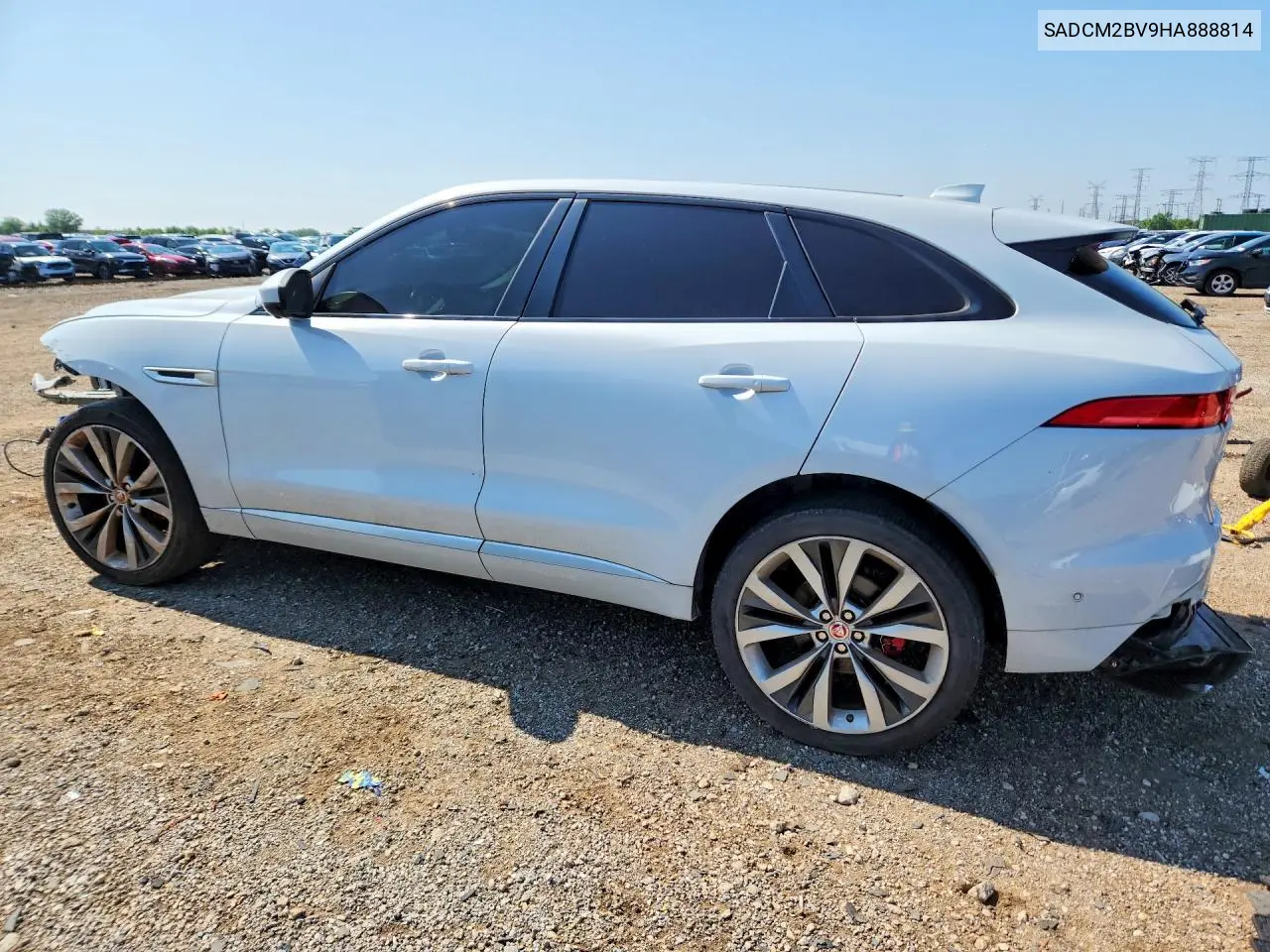2017 Jaguar F-Pace S VIN: SADCM2BV9HA888814 Lot: 59266566