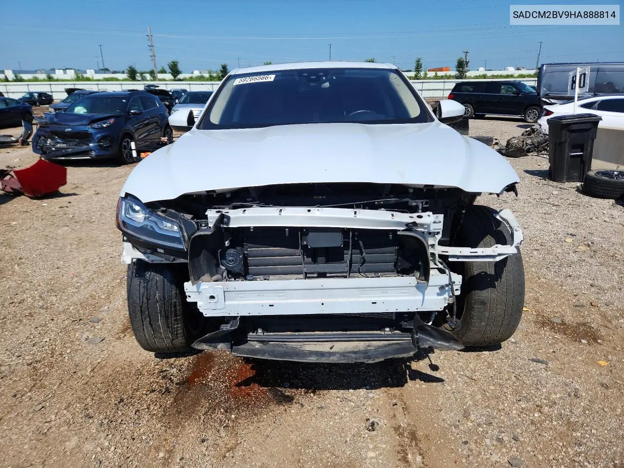 2017 Jaguar F-Pace S VIN: SADCM2BV9HA888814 Lot: 59266566