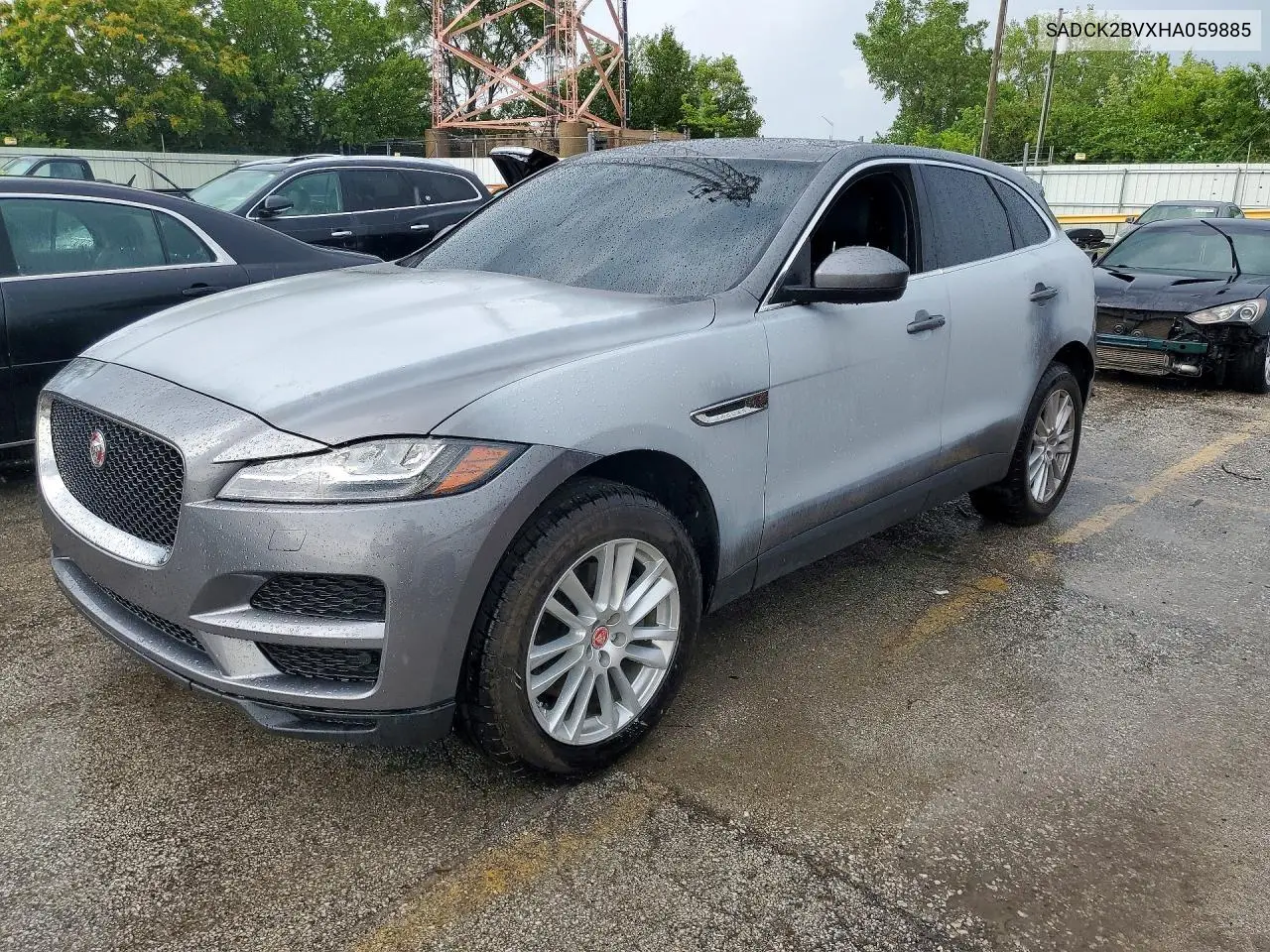 2017 Jaguar F-Pace Prestige VIN: SADCK2BVXHA059885 Lot: 59815386