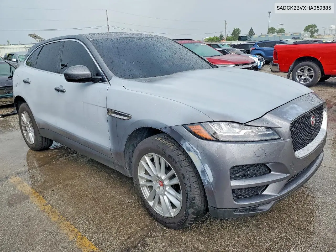 2017 Jaguar F-Pace Prestige VIN: SADCK2BVXHA059885 Lot: 59815386