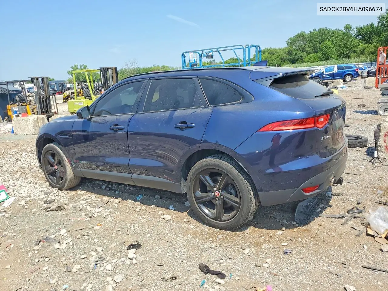 2017 Jaguar F-Pace Prestige VIN: SADCK2BV6HA096674 Lot: 60139596