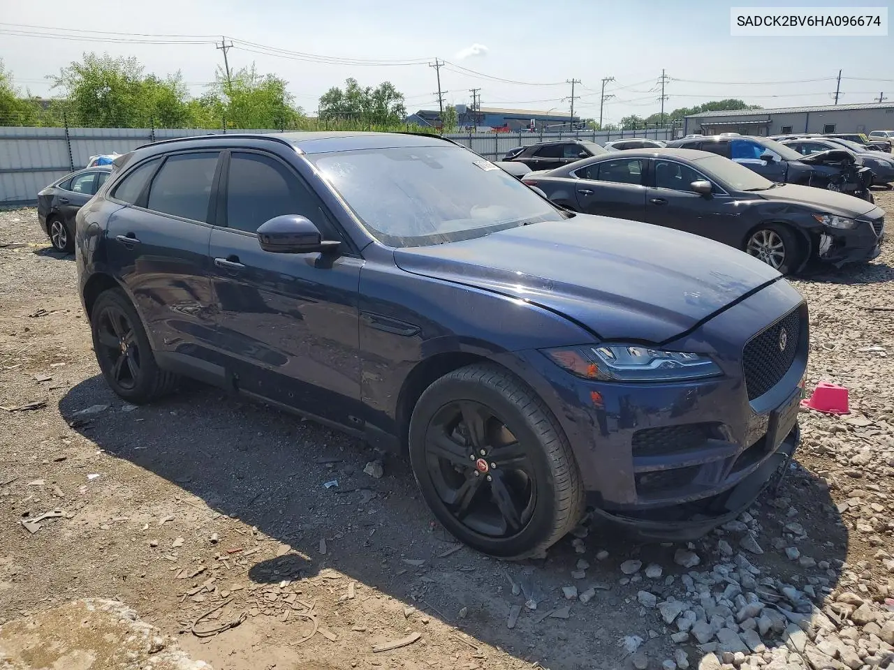2017 Jaguar F-Pace Prestige VIN: SADCK2BV6HA096674 Lot: 60139596