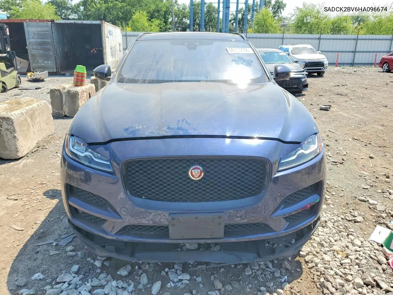 2017 Jaguar F-Pace Prestige VIN: SADCK2BV6HA096674 Lot: 60139596