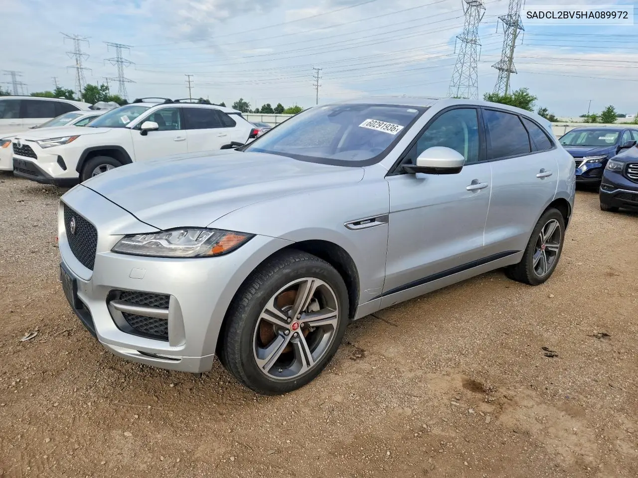 2017 Jaguar F-Pace R - Sport VIN: SADCL2BV5HA089972 Lot: 60291936