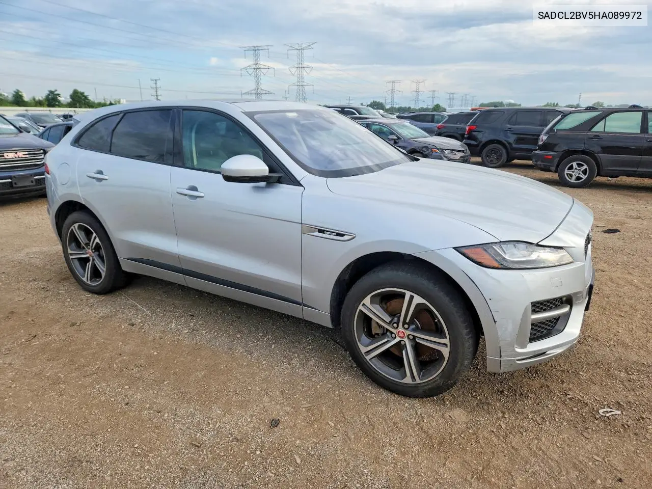 2017 Jaguar F-Pace R - Sport VIN: SADCL2BV5HA089972 Lot: 60291936