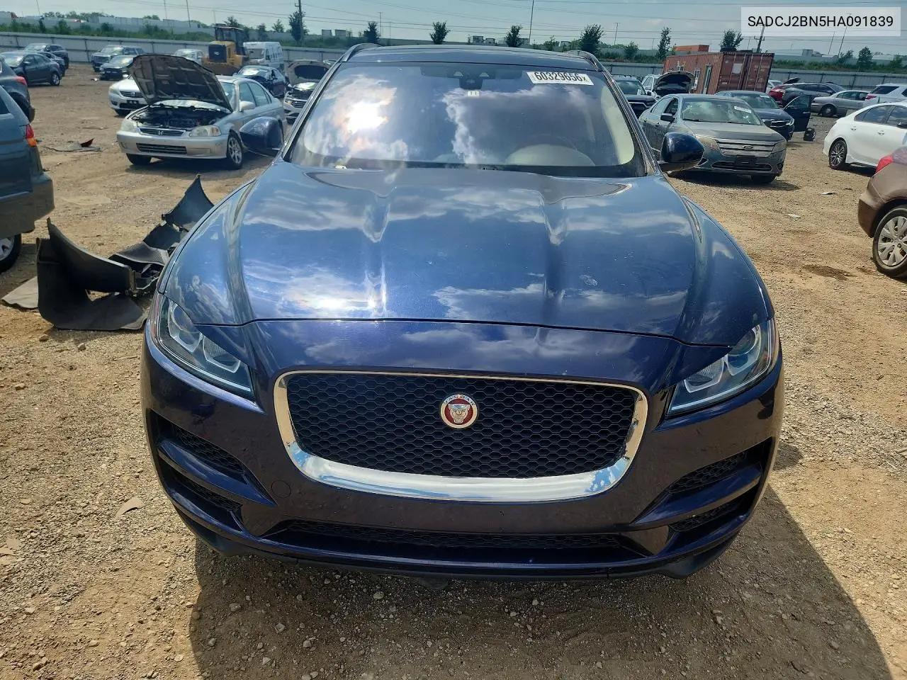 2017 Jaguar F-Pace Premium VIN: SADCJ2BN5HA091839 Lot: 60329656
