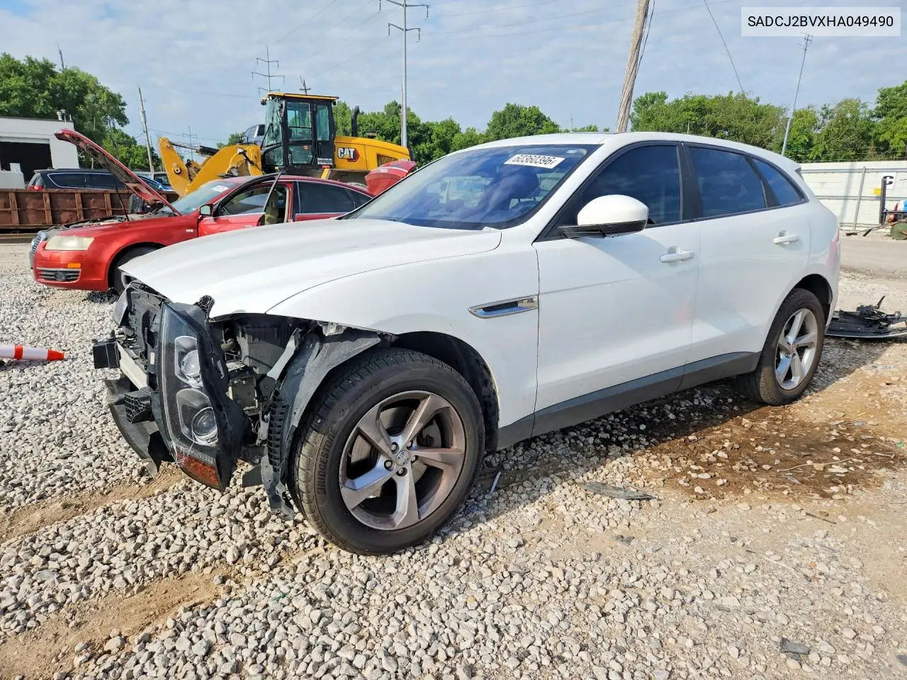 2017 Jaguar F-Pace Premium VIN: SADCJ2BVXHA049490 Lot: 60360396