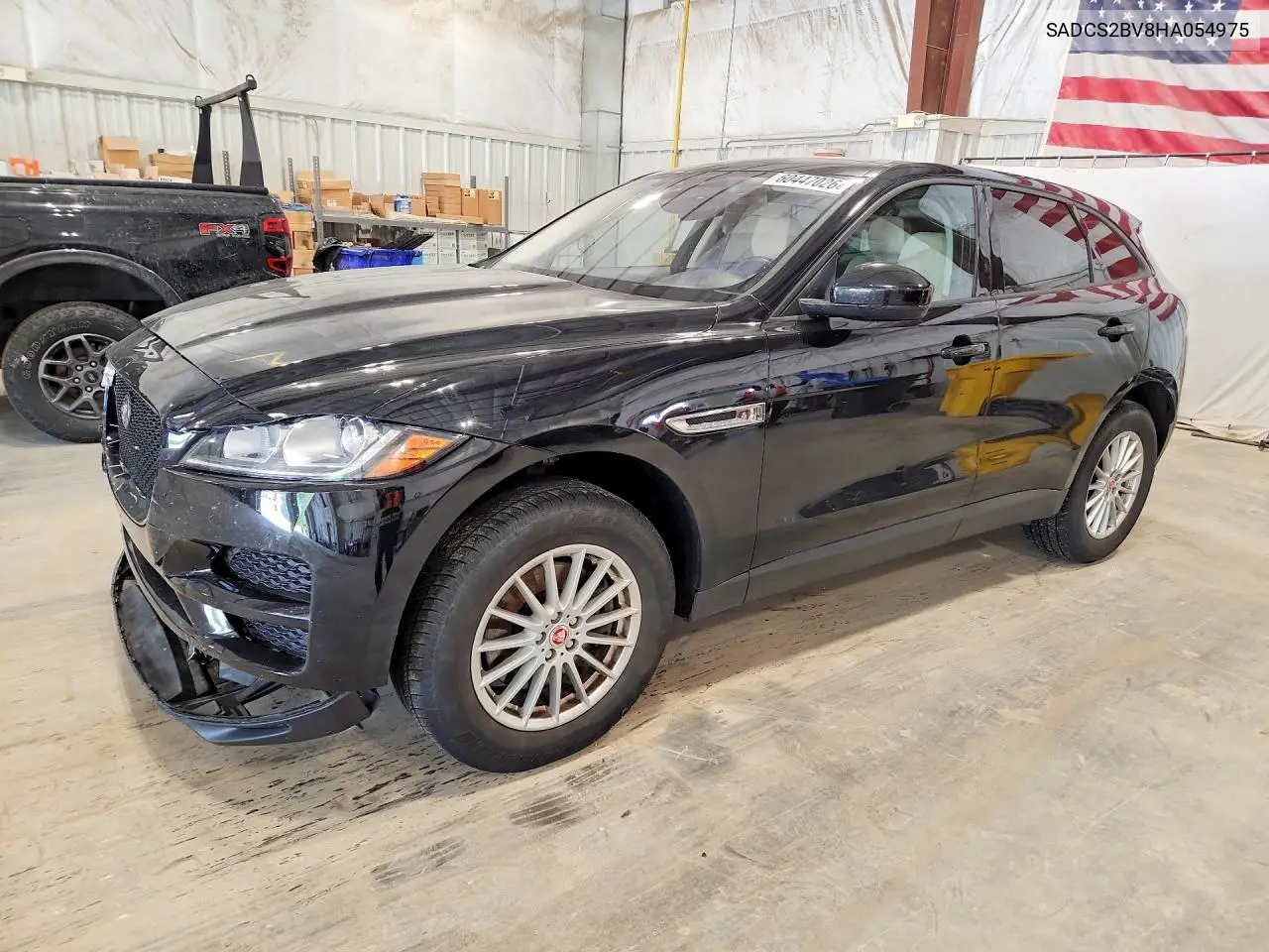 2017 Jaguar F-Pace VIN: SADCS2BV8HA054975 Lot: 60447026