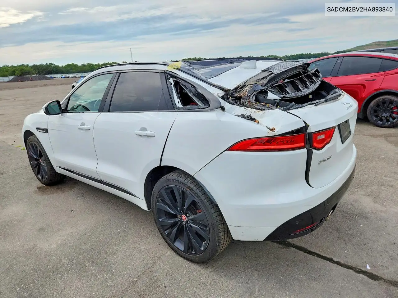 2017 Jaguar F-Pace S VIN: SADCM2BV2HA893840 Lot: 60753656