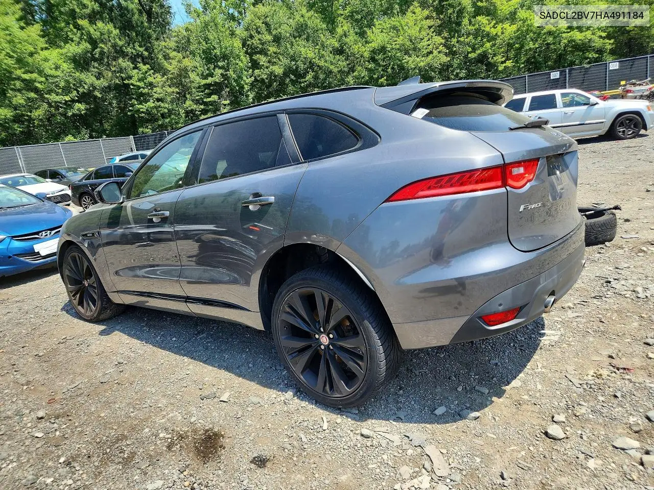 2017 Jaguar F-Pace R - Sport VIN: SADCL2BV7HA491184 Lot: 60814436